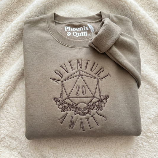 Adventure Awaits  Crewneck or Hoodie