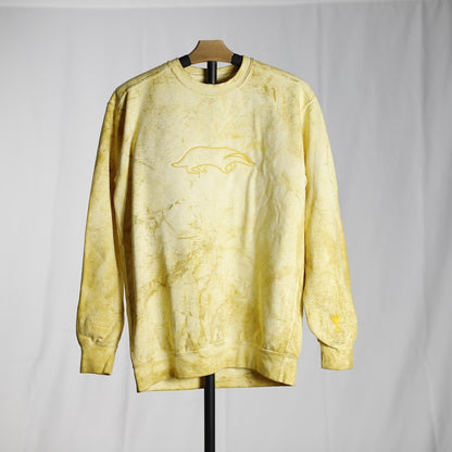 Color Blast House Crewneck with Sleeve Details