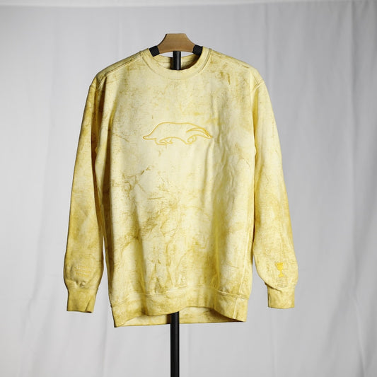 Color Blast House Crewneck with Sleeve Details