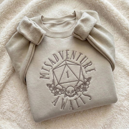 Floral Misadventure Awaits  Crewneck or Hoodie